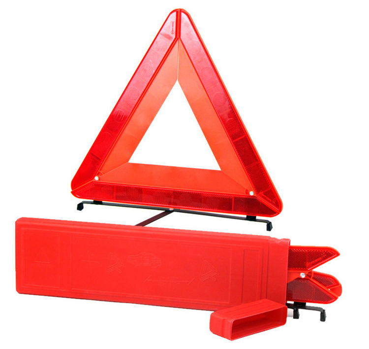 Mr Smart Emergency Warning Triangle, Foldable Roadside Safety Reflector with Storage Case