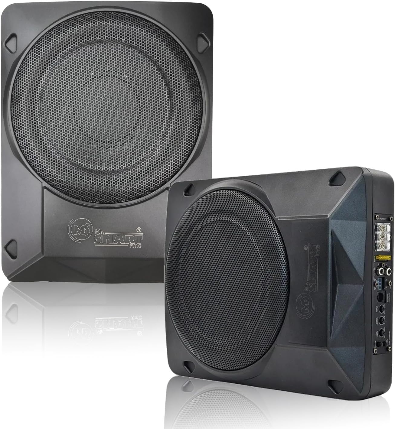 Mr Smart 10-Inch Car Subwoofer, 1800W Max Power, High Power Audio System with Multiple Inputs