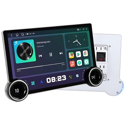 Mr Smart Diamond Car Stereo System, Android 13.0, GPS Navigation, Wireless CarPlay & Android Auto, Split Screen