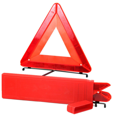 Mr Smart Emergency Warning Triangle, Foldable Roadside Safety Reflector with Storage Case