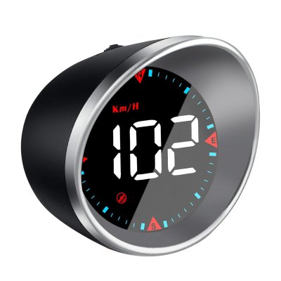 G5 Digital Car HUD Display, 6 Interface Modes, GPS Speedometer with Compass and Mileage Tracking, USB Powered, Auto Brightness